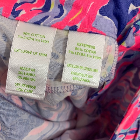 Lilly Pulitzer Floral Kelly skinny Ankle pant - Picture 8 of 9